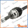 Demi-Arbre de Transmission MTM gauche pour CITROEN | NPW-CT-125, 255ST92